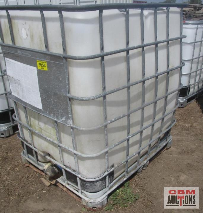 IBC Chemical Tote With Cage