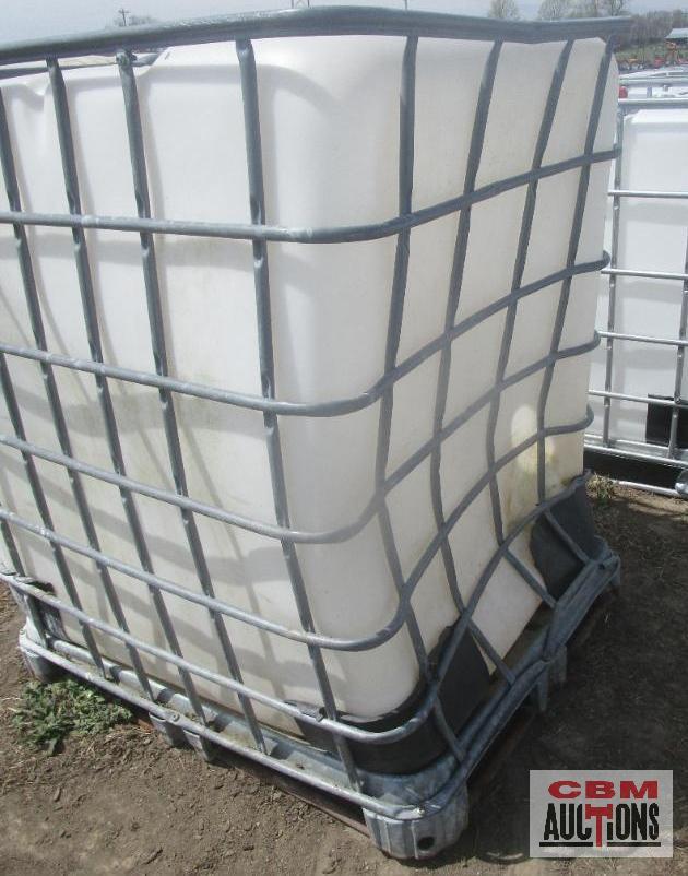 IBC Chemical Tote With Cage