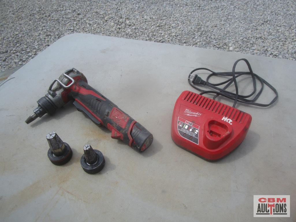 Milwaukee M12 Propex Expansion Tool With Charger & Battery (Runs-Smells) *BLF