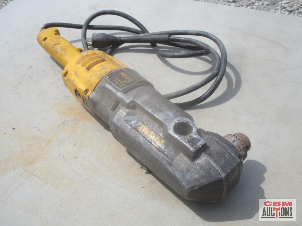 Dewalt DW124 1/2" Right Angle Drill (Runs)