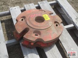 Pair Of Allis Chalmers D17 Wheel Weights