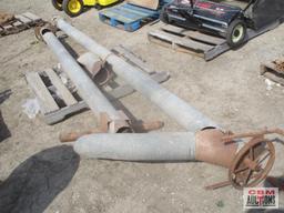 2- Grain Augers (1 Free & 1 Tight)