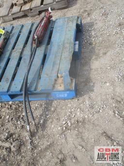 Boss Hydraulic Cylinder With Hoses & Ends