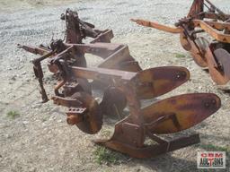 Allis Chalmers Snap Coupler 3 Bottom Plow With Rolling Coulters