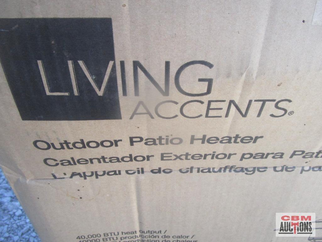 Living Accent 48k BTU LP Propane Outdoor Patio Heater *BRF