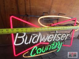 Everton Budweiser Country Neon Bar Light (Runs) *BRM