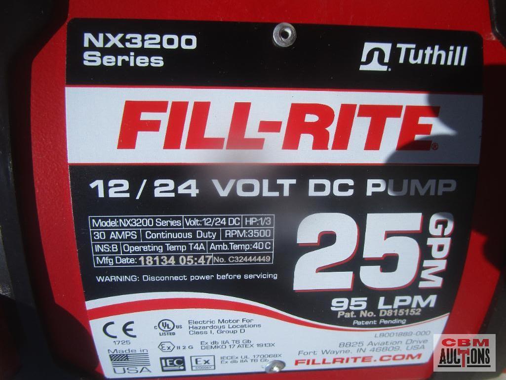 Fill-Rite NX3200 25gpm Fuel Transfer Pump 12/24 Volt *BRM