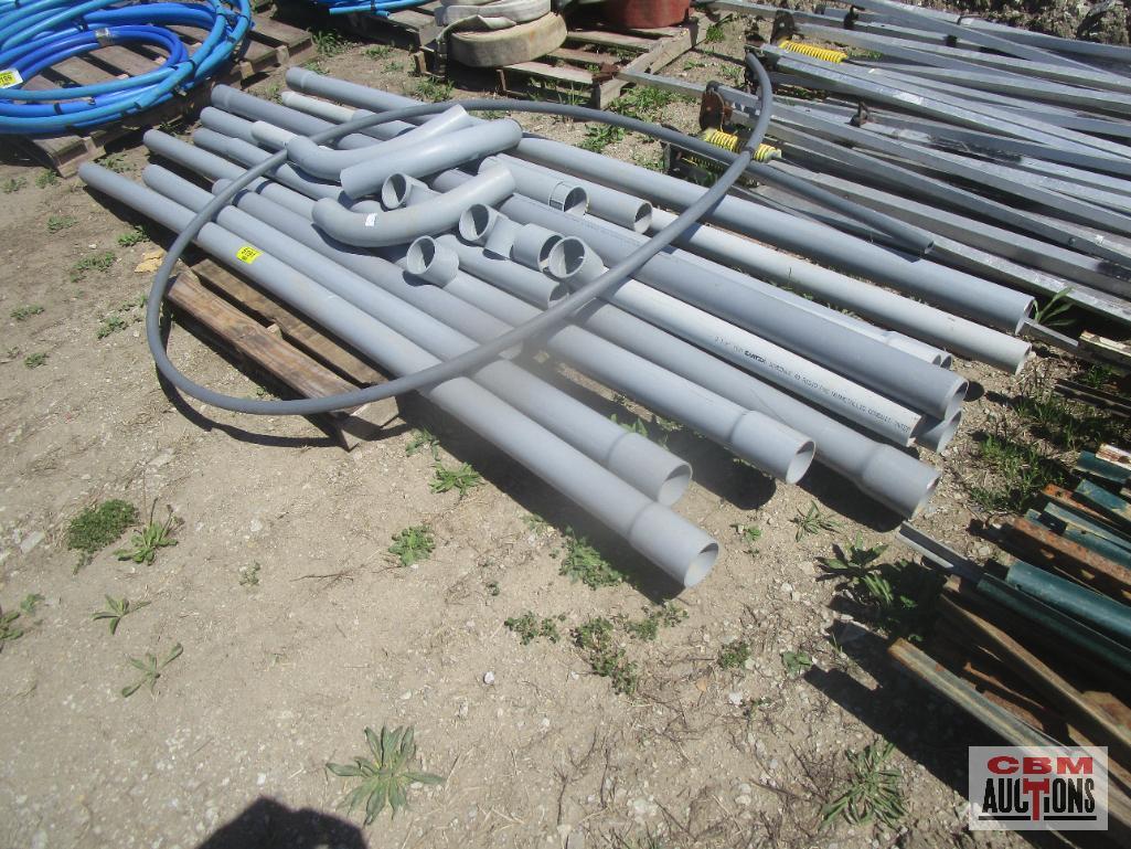 Electrical Conduit Pipe & Fittings, Mostly 3"