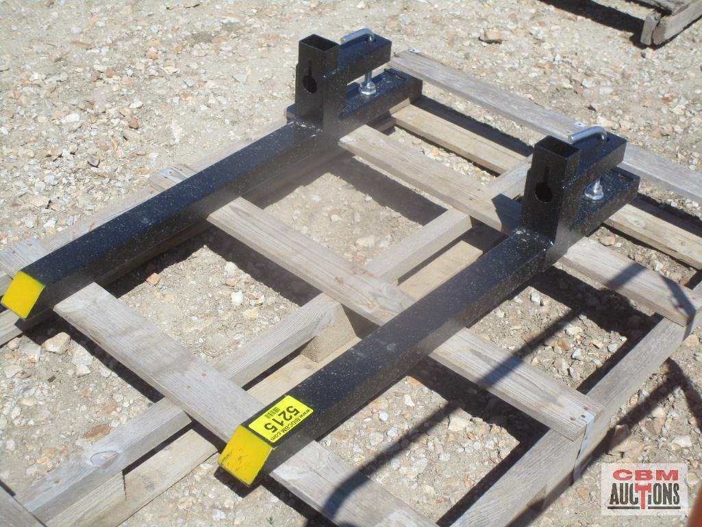 Clamp On Bucket Pallet Forks