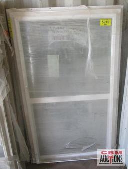 Vinyl White Single Hung Window 36"x60" *J