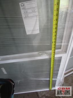 Vinyl White Single Hung Window 36"x60" *J