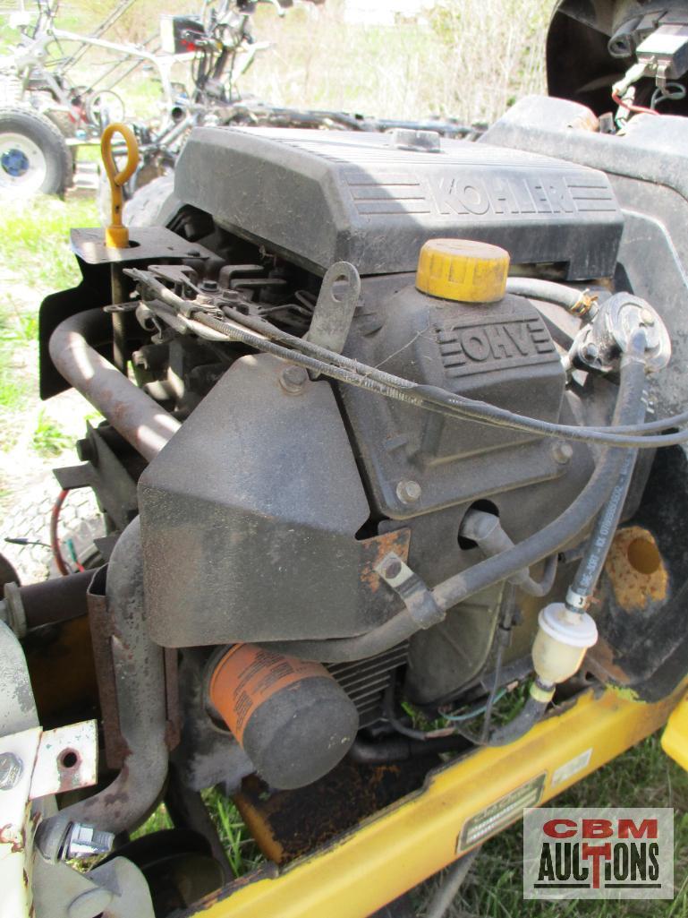 Cub Cadet Riding Lawn Mower, Kohler, 623 Hrs, (Unknown)