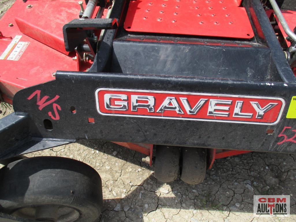 Gravely ZT 2760HP Mid-Mount Mower 27 Hp Kohler, 521 Hrs, 60" Deck S#0407 (Unknown)