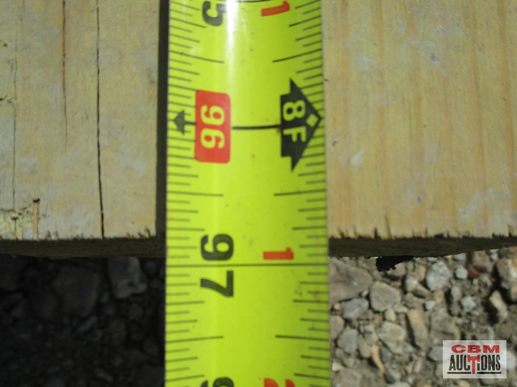 (4)-4"x6" Treated Lumber Posts