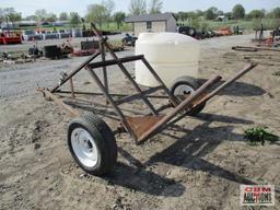 Shop Built Bale Mover w/ 2" Ball