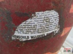 Ohenschild Welders Compressed Gas Cylinder... *ELF