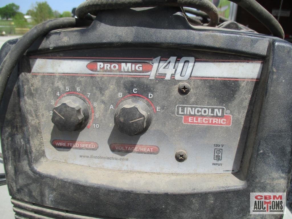 Lincoln Electric Pro Mig 140 Electric Welder - Seller Says Works , He just upgraded *BRM