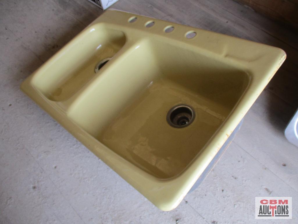 Kohler...D11883 Cast Iron Double Sink 33" x 22" OAL *CRF