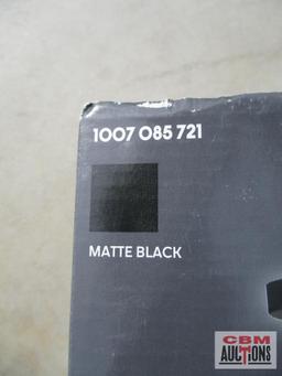 ...1007085721 Matte Black Metal Rod Pendant Kit Adjustable Rods to 36"... *CRT