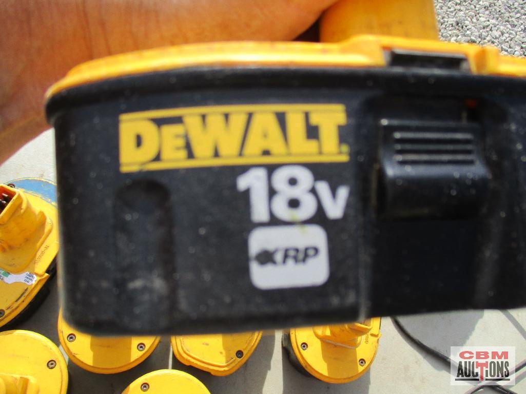 Two Buckets of Dewalt Batteries - Unknown... *CRF