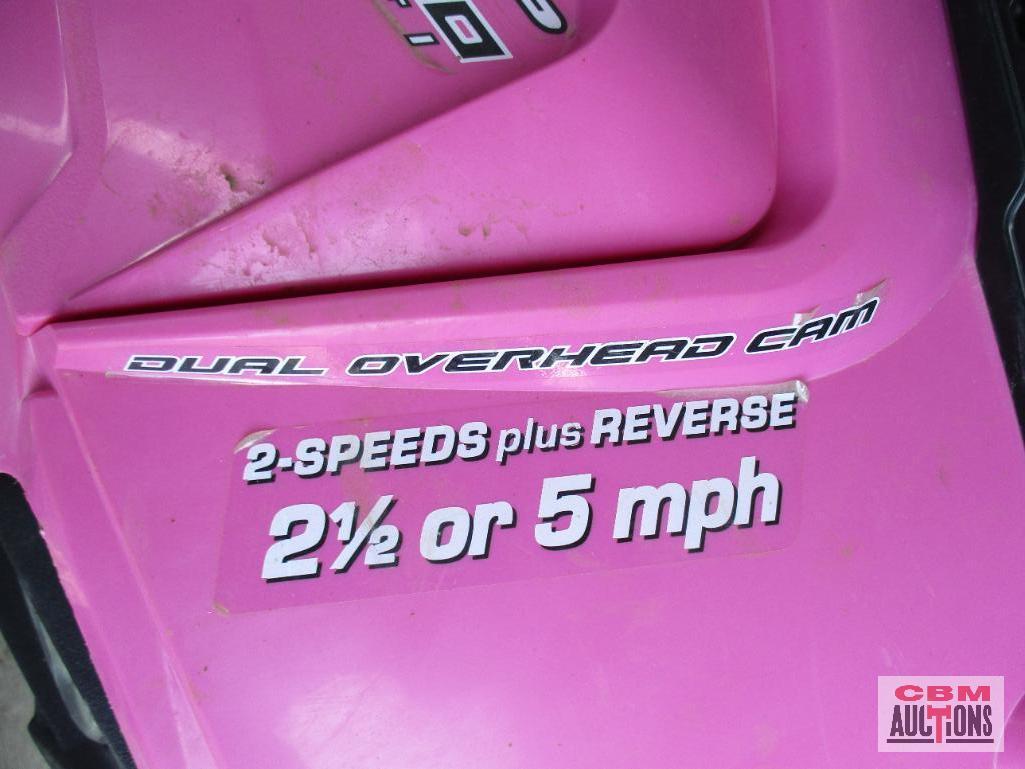 Pink Power Car RXR XP 900, Dual Overhead Cam, 2-Speeds Plus Reverse 2-1/2 or 5 MPH - Seller Says