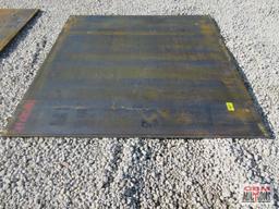 3/4" Steel Street Plate 80"x84"