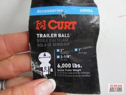 Curt 40004 2" Trailer Ball (6,000LBS) *DLM