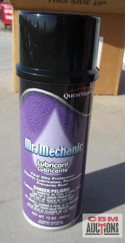 1 Case Of Mr. Mechanic Spray Lubricant *GRB