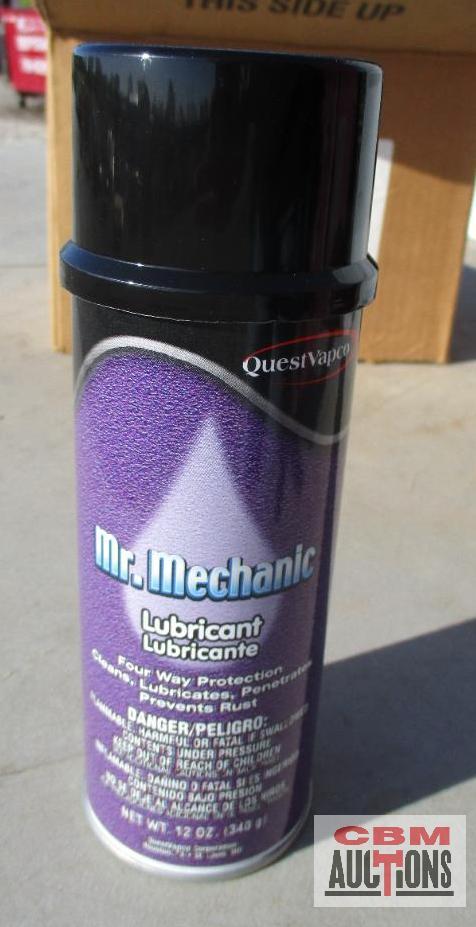 1 Case Of Mr. Mechanic Spray Lubricant *GRB