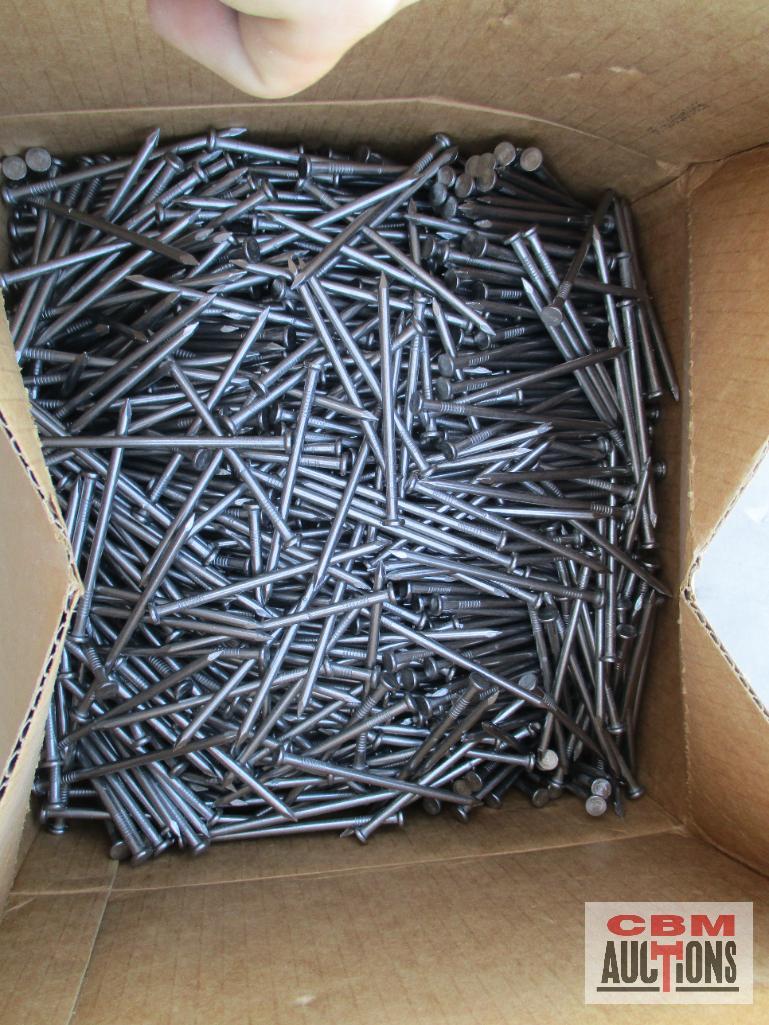 Tree Island 3-1/2" BRT Common 16D Bois Brilliant Nails 50lb Box - Set of 6 Boxes... *FLF