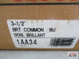 Tree Island 3-1/2" BRT Common 16D Bois Brilliant Nails 50lb Box - Set of 5 Boxes *FLF