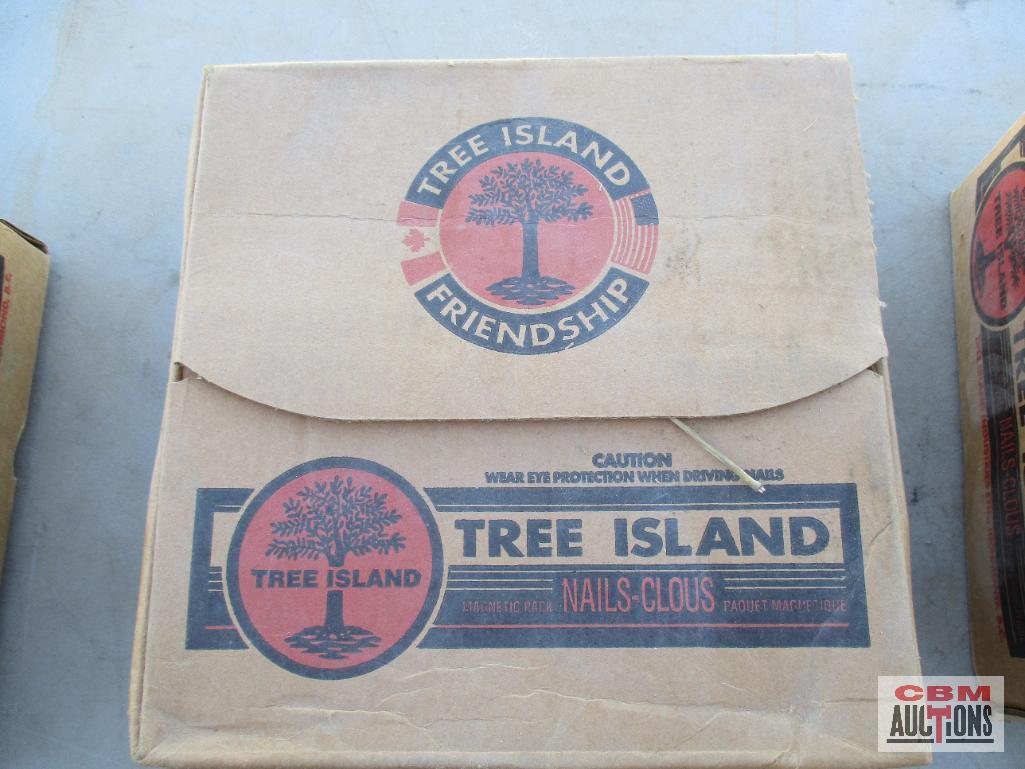 Tree Island 3-1/2" BRT Common 16D Bois Brilliant Nails 50lb Box - Set of 5 Boxes *FLF