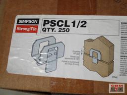 Simpson Strong-Tie PSCl 1/2" Plywood Clips 250pcs Box - Set of 2 *FLT