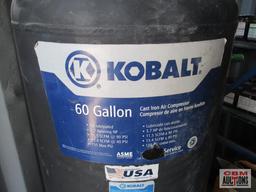 Kobalt 60 Gallon Cast Iron Air Compressor 155... Max PSI *FLF