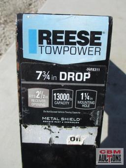 Reese Towpower 7828311 7-3/4" Drop Ball Hitch 1-1/4"... Mounting Hole, Fits 2-1/2" Receiver Opening.