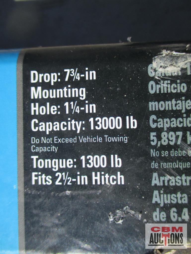 Reese Towpower 7828311 7-3/4" Drop Ball Hitch 1-1/4"... Mounting Hole, Fits 2-1/2" Receiver Opening.