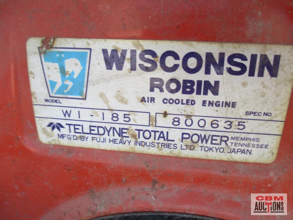IIT Marlow Trash Pump Wisconsin Robin WI - 185 - Last Started 7/22 *North of I