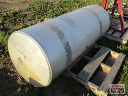 100 Gallon Aluminum Round Semi Fuel Tank *North of I