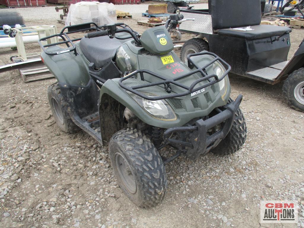 Arctic Cat 250 ATV (Unknown-Issue In High Range-No Pull Start)