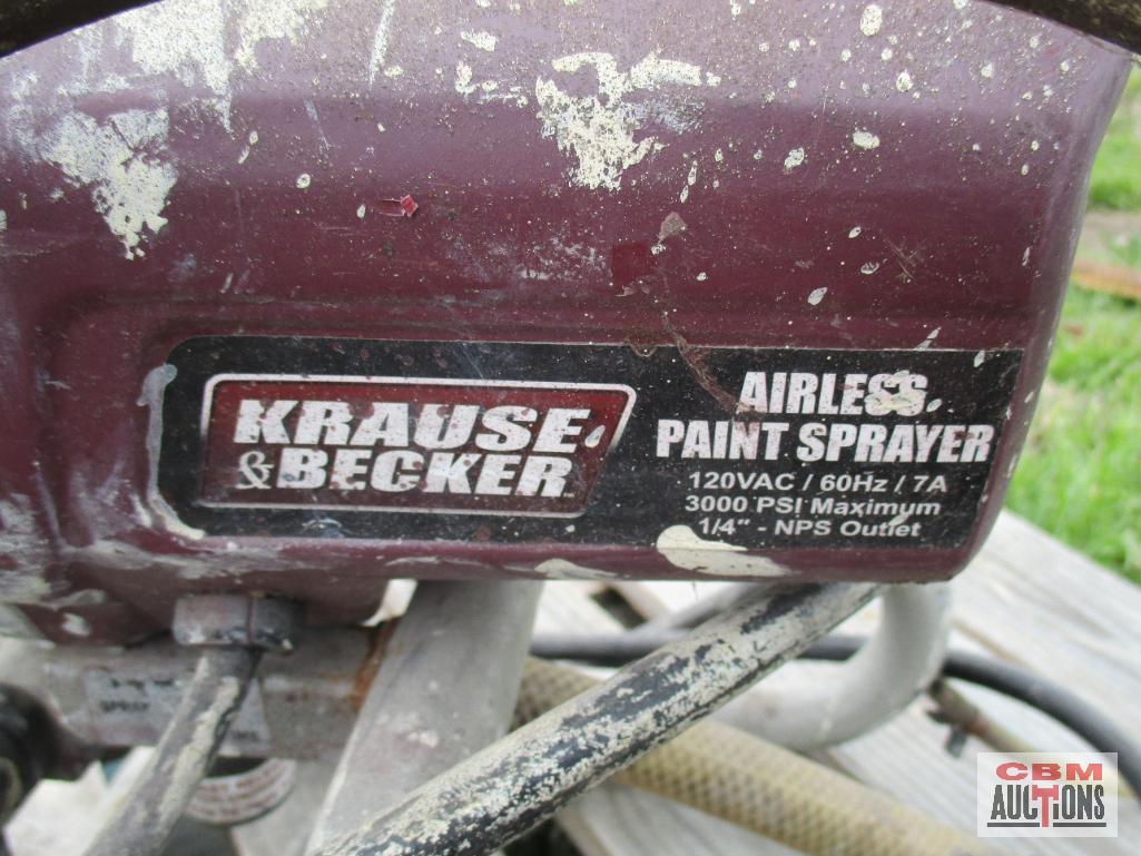 Krause & Becker Airless Paint Sprayer (Unknown)