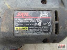 Skil 6225 3/8" Drive Drill Corded, 20V, 0-2500 RPM, 3 AMP, Type 2 *ELB