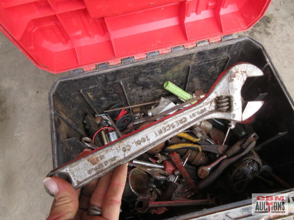Plastic Tool Box & Misc. Hand Tools *ELF
