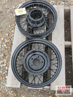 17" Rim Powder Coated, 5 Bolt - Set of 2 ...