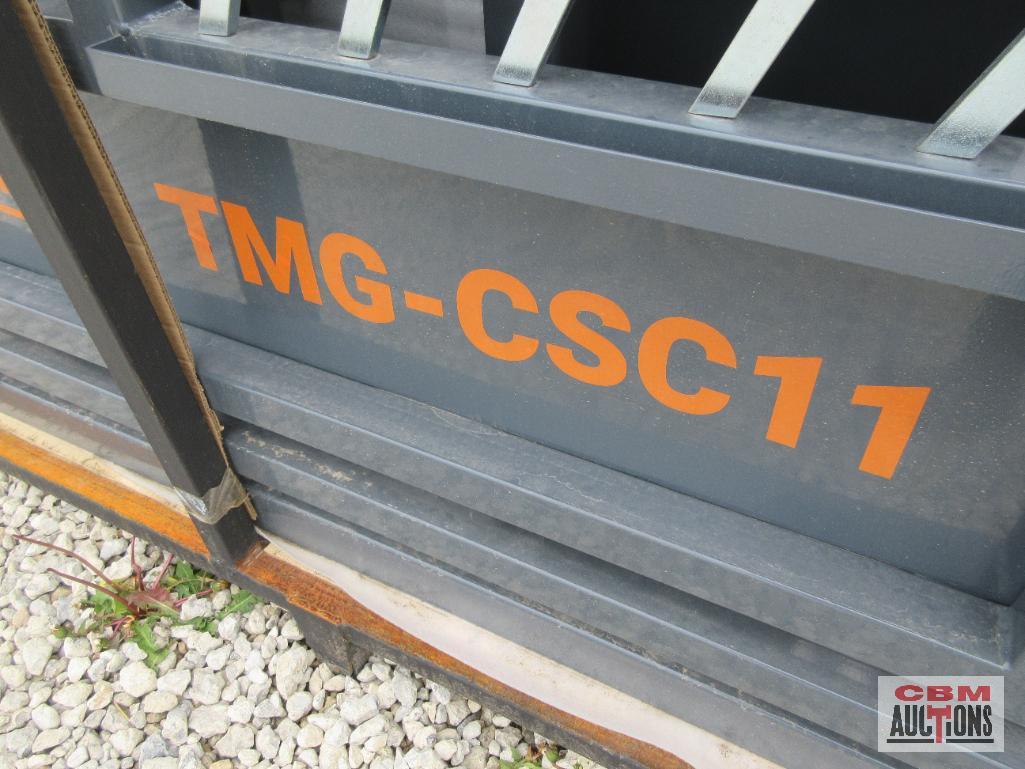 TMG-CSC11 10' Cattle Squeeze Chute With Weigh Scales