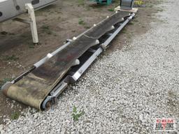 17' Smalley Rubber Belt Conveyor