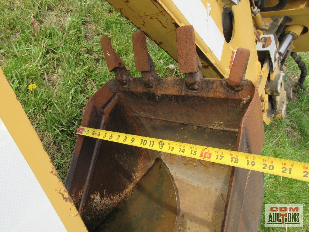 Vermeer Trencher Backhoe Attachment (Removed V-5750)