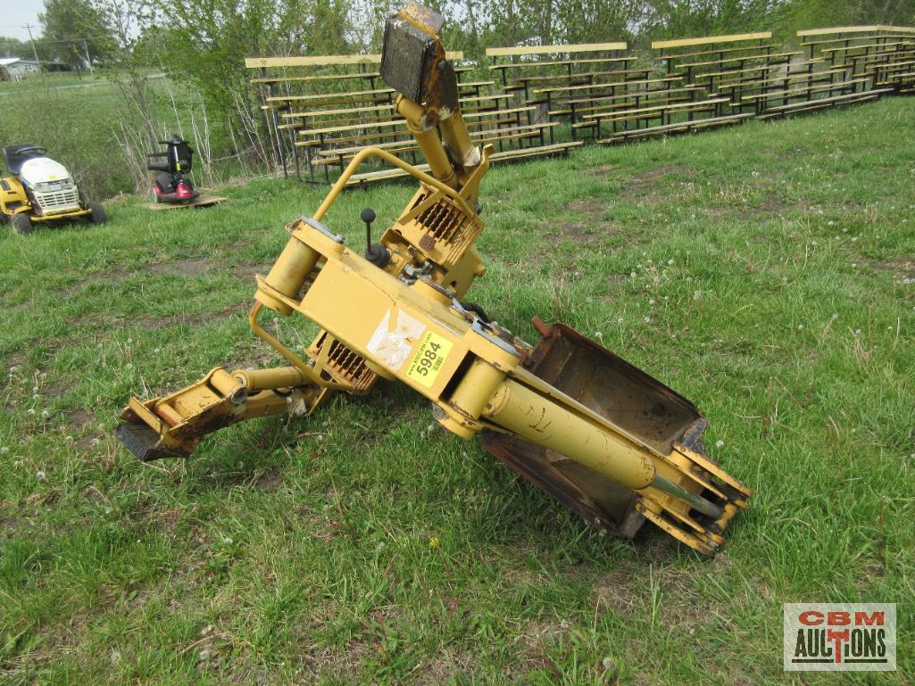 Vermeer Trencher Backhoe Attachment (Removed V-5750)