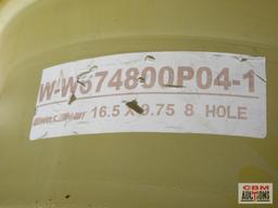 8 Bolt, Caterpiller...Yello Wheel W-W674800po4-116.5" x 9.75"...