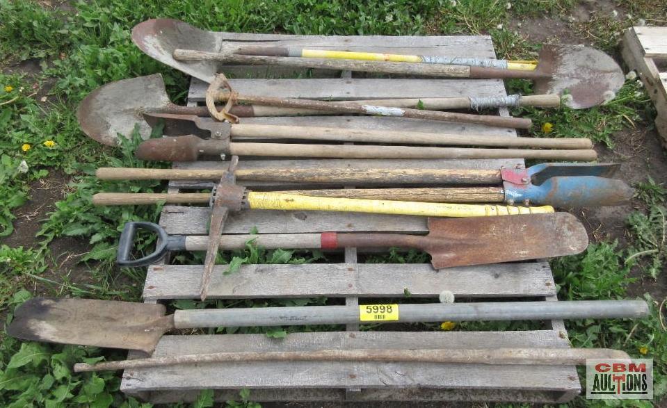 Shovel Assortment & Misc.Hand Tools