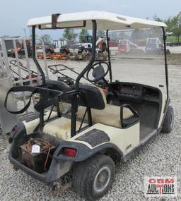 Ez-Go Freedom Electric Golf Cart With Charger (Unknown-Wanted To Go But Batteries Are Low)